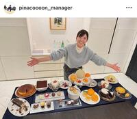 渋野日向子マネジャー公式インスタグラム（ｐｉｎａｃｏｏｏｏｎ＿ｍａｎａｇｅｒ）より
