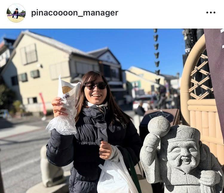 渋野日向子マネジャー公式インスタグラム（ｐｉｎａｃｏｏｏｏｎ＿ｍａｎａｇｅｒ）より