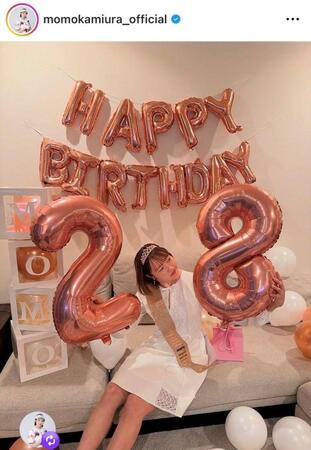 三浦桃香インスタグラム（ｍｏｍｏｋａｍｉｕｒａ＿ｏｆｆｉｃｉａｌ）より
