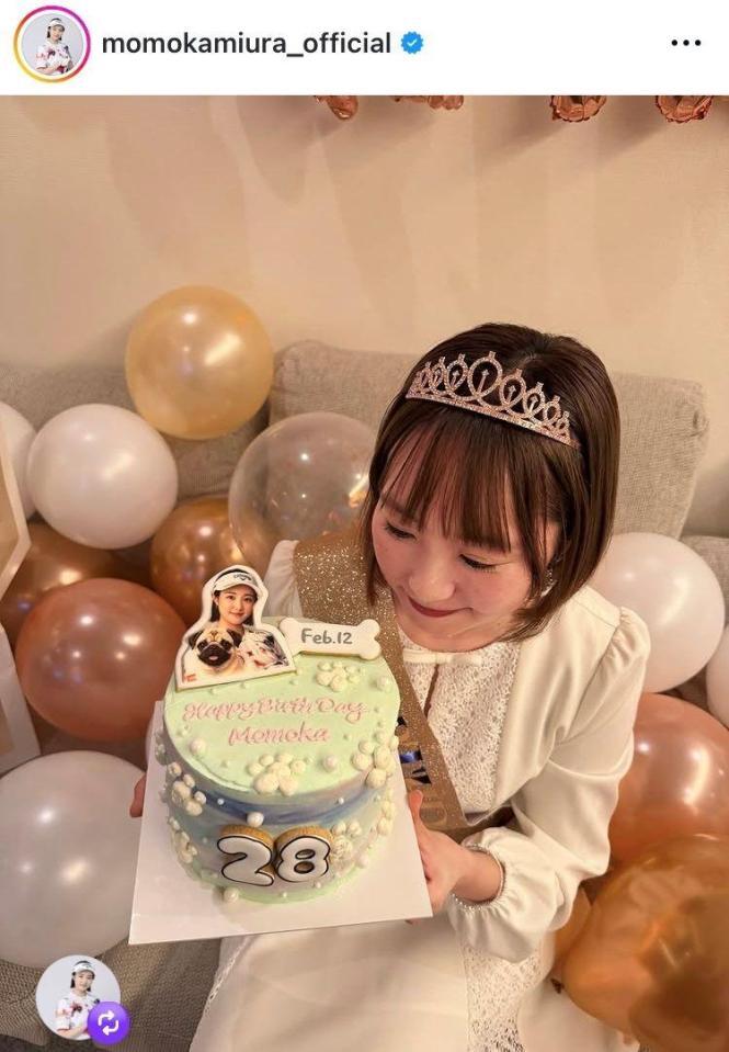 三浦桃香インスタグラム（ｍｏｍｏｋａｍｉｕｒａ＿ｏｆｆｉｃｉａｌ）より