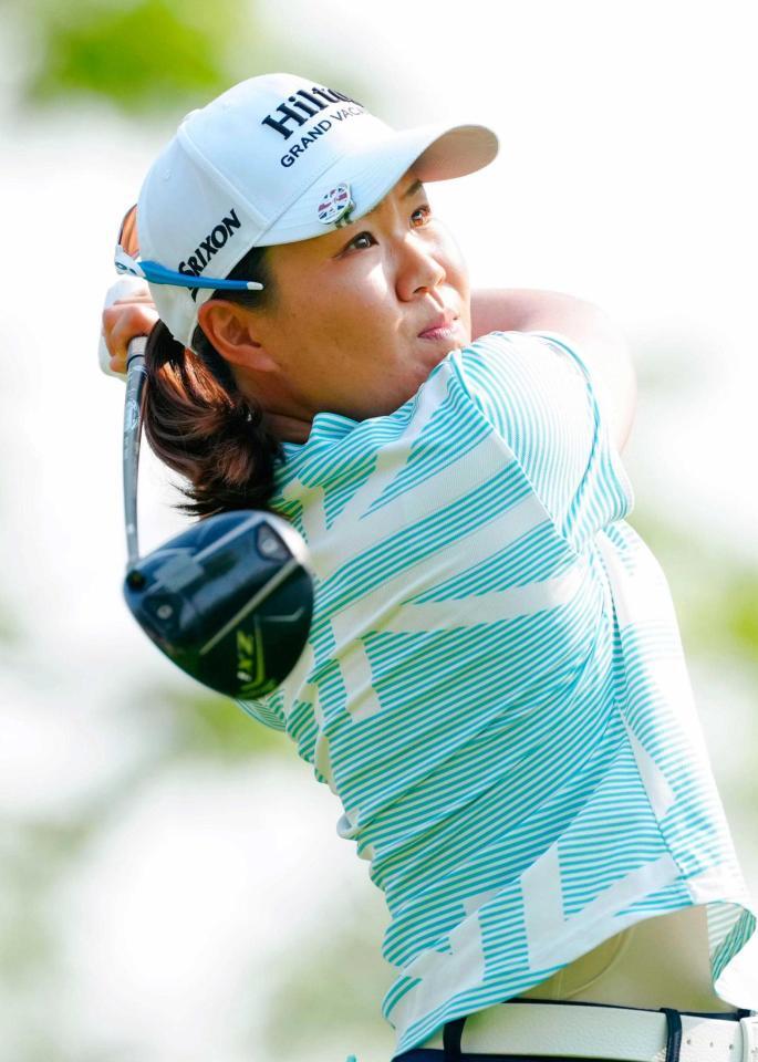 　第１ラウンド、７アンダーで首位に立った畑岡奈紗（共同）