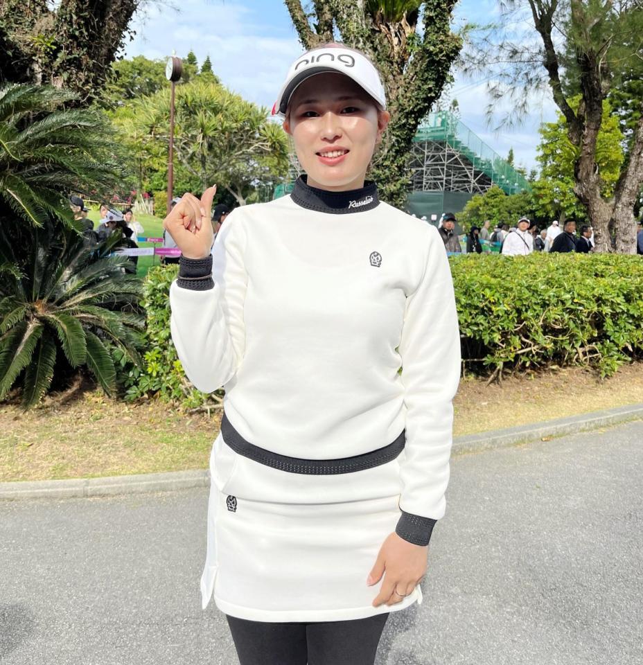 ３日間アンダーパーで自身最上位が見えてきた皆吉愛寿香