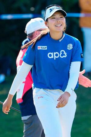 菅楓華　単独首位浮上　前日反省活かし長いホールの攻め方変える　トップで臨む最終日へ「難しいので一つ一つクリアしていく」