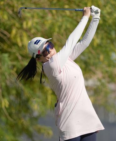 米女子ゴルフ、勝みなみ6位発進 65マーク、首位と5打差