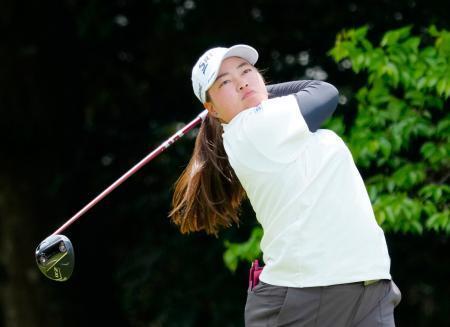 　第１日、７アンダーで首位の入谷響＝ＵＭＫＣＣ