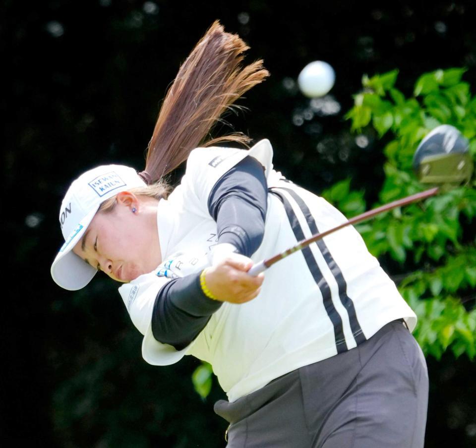 　７アンダーで首位の入谷響