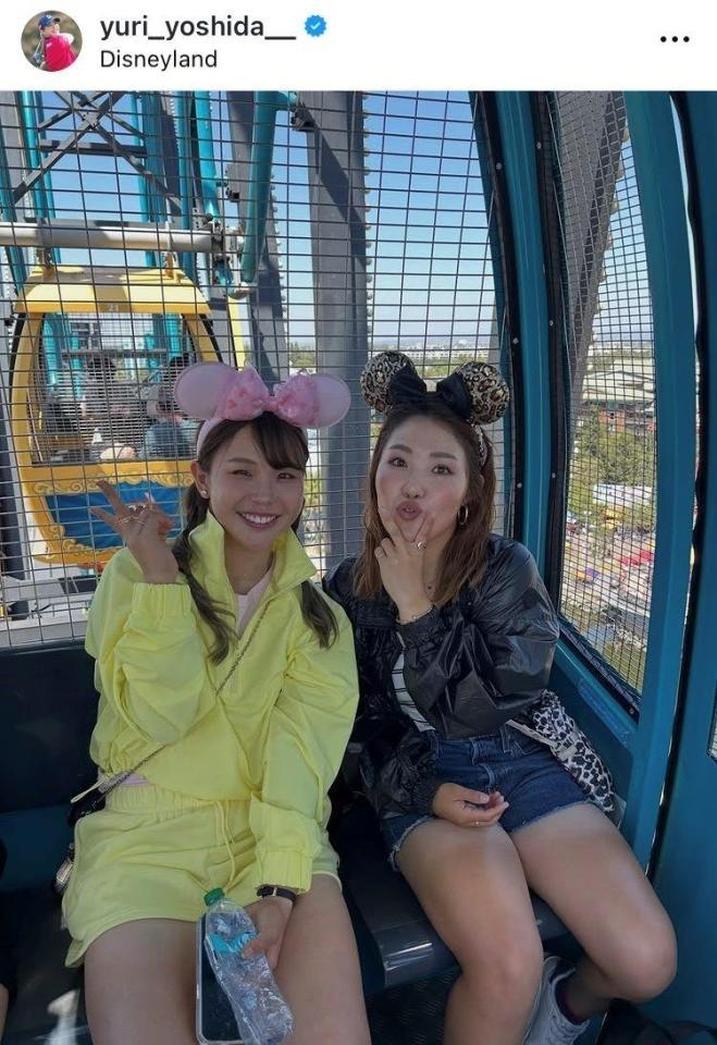 吉田優利インスタグラム（ｙｕｒｉ＿ｙｏｓｈｉｄａ＿＿）より