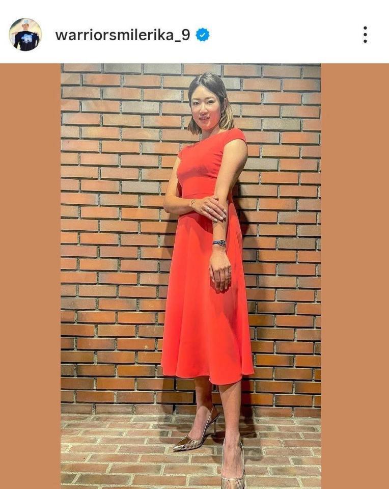 原英莉花のインスタグラム（＠ｗａｒｒｉｏｒｓｍｉｌｅｒｉｋａ＿９）から