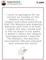 セルヒオ・ガルシアＸ（＠ＴｈｅＳｅｒｇｉｏＧａｒｃｉａ）より