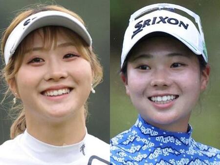 都玲華（左）と菅楓華