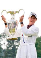 通算18アンダーで優勝したネリー・コルダ＝メモリアルパーク・コース（共同）