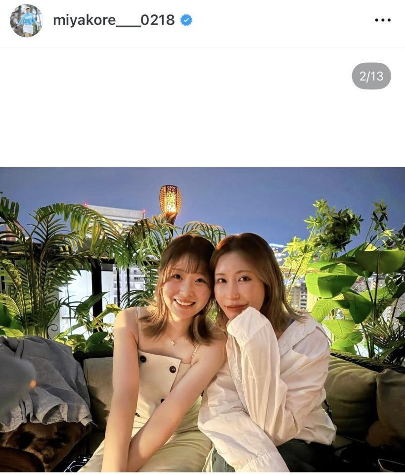 都玲華のインスタグラム＠ｍｉｙａｋｏｒｅ＿＿０２１８より