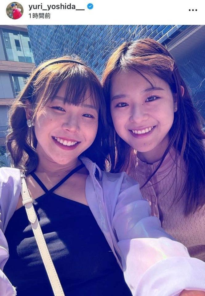 吉田優利インスタグラム（ｙｕｒｉ＿ｙｏｓｈｉｄａ＿＿）より