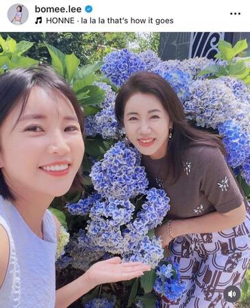 イボミのインスタグラム（ｂｏｍｅｅ．ｌｅｅ）より