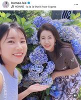 イボミのインスタグラム（ｂｏｍｅｅ．ｌｅｅ）より