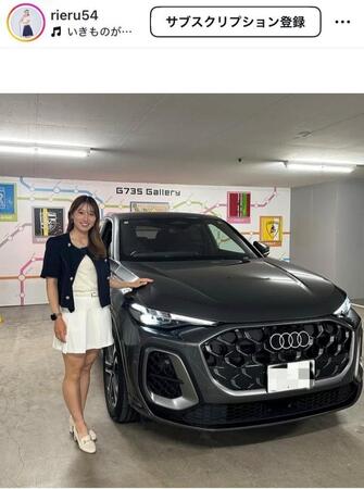 渋沢莉絵留インスタグラム（ｒｉｅｒｕ５４）より