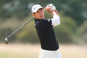 通算１３アンダーで３位の中島啓太（ゲッティ＝共同）