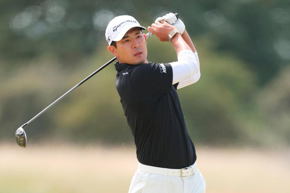 通算１３アンダーで３位の中島啓太（ゲッティ＝共同）