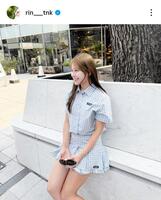 吉田鈴のインスタグラム（＠ｒｉｎ＿＿＿＿ｔｎｋ）から