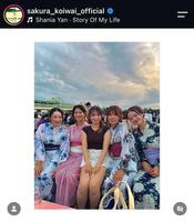 小祝さくらのインスタグラム（ｓａｋｕｒａ＿ｋｏｉｗａｉ＿ｏｆｆｉｃｉａｌ）より