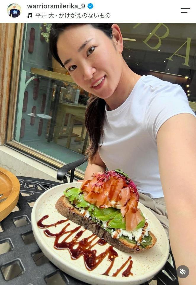 原英莉花のインスタグラム（ｗａｒｒｉｏｒｓｍｉｌｅｒｉｋａ＿９）より