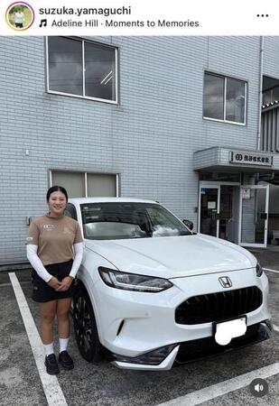 山口すず夏インスタグラム（ｓｕｚｕｋａ．ｙａｍａｇｕｃｈｉ）より