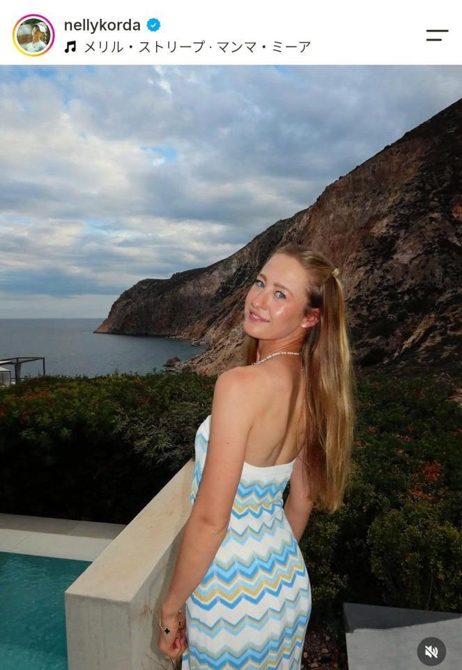 ネリー・コルダのインスタグラム（ｎｅｌｌｙｋｏｒｄａ）より