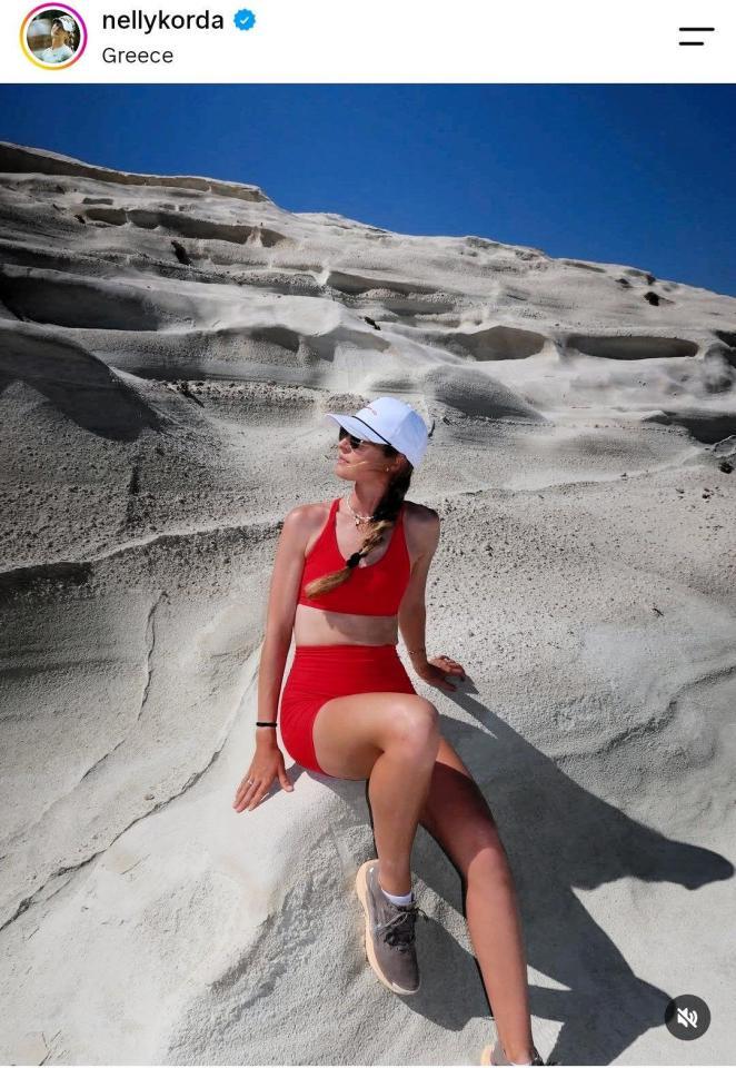 ネリー・コルダのインスタグラム（ｎｅｌｌｙｋｏｒｄａ）より