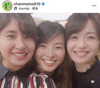 大里桃子インスタグラム（ｃｈａｎｍｏｍｏ８１０）より