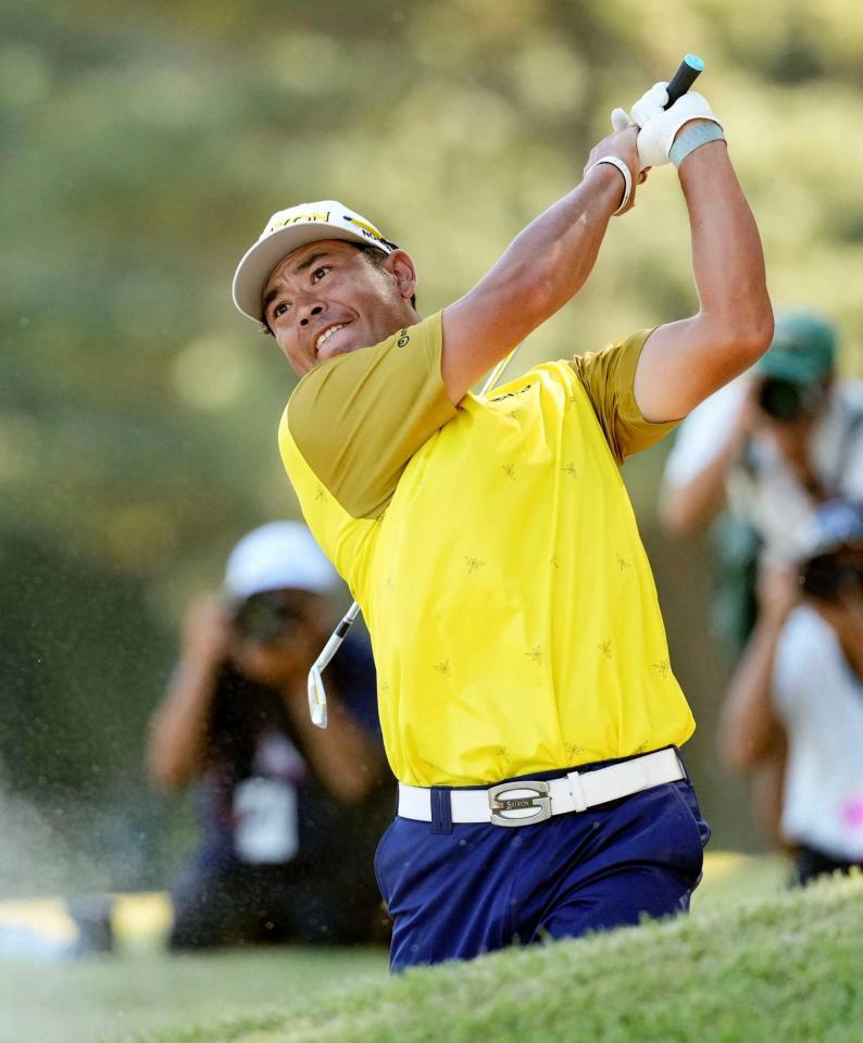 　通算９アンダーで２１位の松山英樹