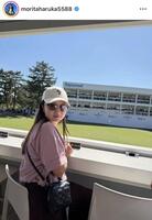 森田遥インスタグラム（ｍｏｒｉｔａｈａｒｕｋａ５５８８）より