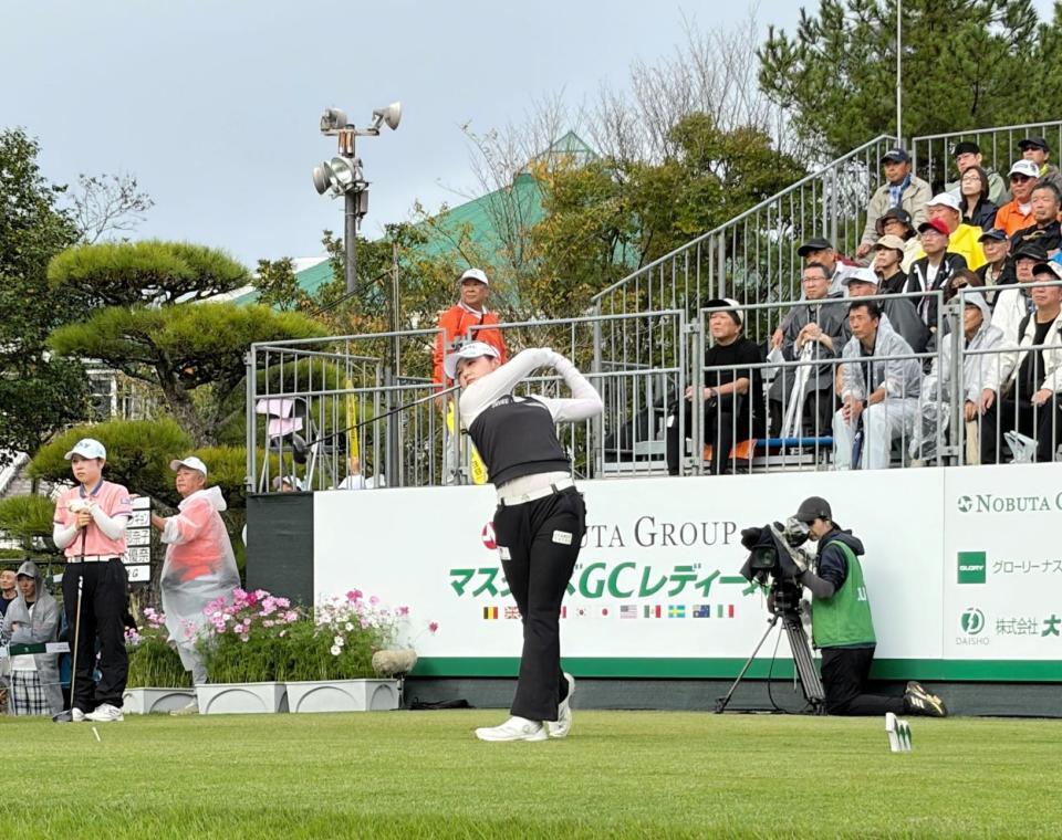 ＪＬＰＧＡ会員としての初戦で６位に入った朴炫径