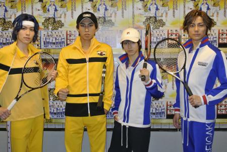 　（左から）神永圭佑、小笠原健、小越勇輝、和田琢磨