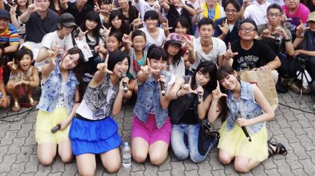 　“ラスト”城天ライブを行ったダンシング・ドールズ