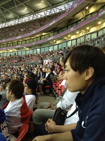 　スタンドから決勝戦を見守ったしずちゃん