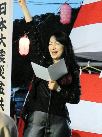 石川さゆり 石巻市で復興応援歌 芸能 デイリースポーツ Online