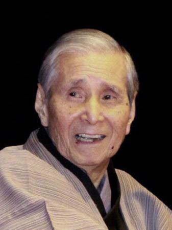 　自宅で転倒し、腰椎骨折のため病院に入院した桂米朝