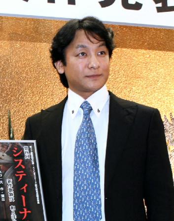 「第四回システィーナ歌舞伎」の発表会見に出席した片岡愛之助