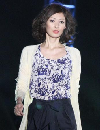 　女優でタレントの田丸麻紀