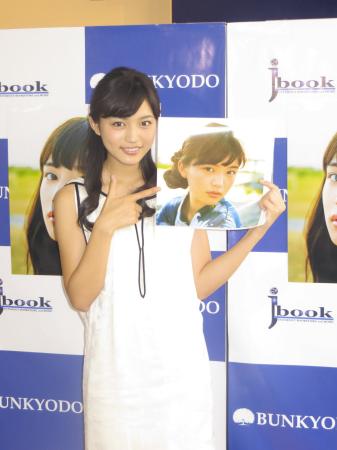 　カレンダーの発売イベントを開催した川口春奈＝東京・渋谷