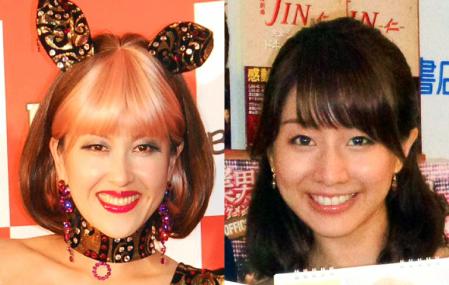 ２週続けて田中みな実アナに説教した岡本夏生（左）