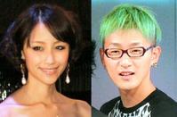 　モデルのＲｉｅｎａ（左）とロバートの馬場裕之