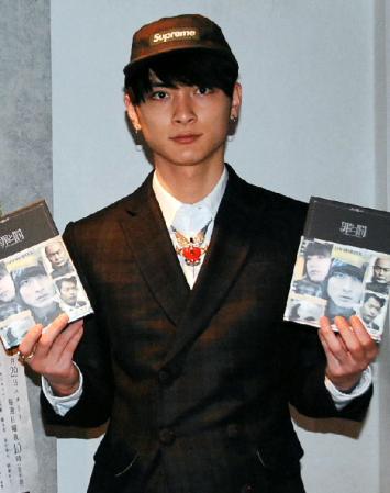 ＤＶＤの発売記念イベントに出席した高良健吾＝東京渋谷区のユーロスペース