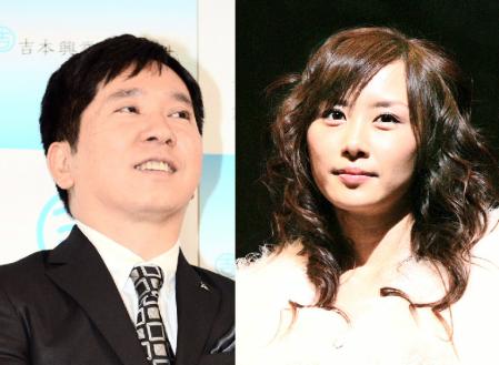 　山口もえ（右）とのデートも“好意”も認めた爆笑問題・田中裕二