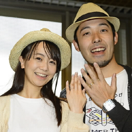 第１子の妊娠を発表した福田萌（左）と、夫のオリエンタルラジオ・中田敦彦