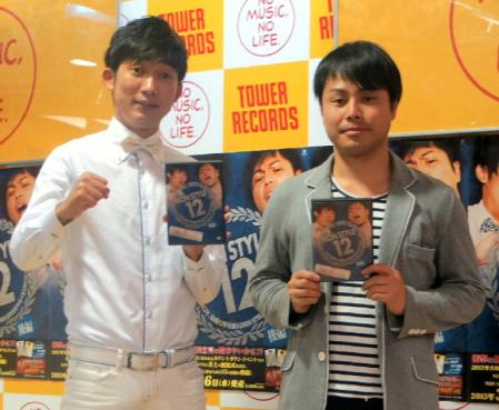 今年は結婚する！と意気込むＮＯＮ　ＳＴＹＬＥの井上裕介（右）と子作りに励むという石田明