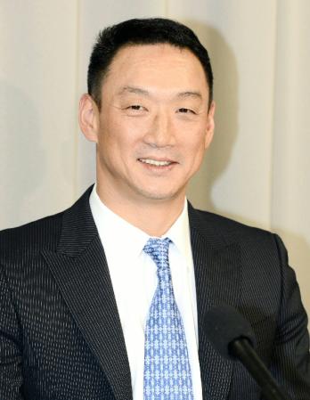 　元阪神タイガースの金本知憲氏
