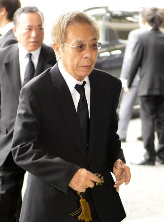 相澤秀禎会長の葬儀に参列した北島三郎