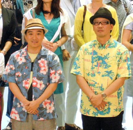 月亭八光（左）とユウキロック