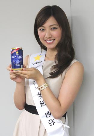 　２０１３年サッポロビールイメージガールの多嶋沙弥